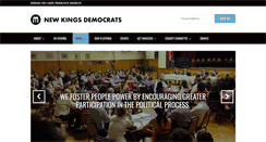 Desktop Screenshot of newkingsdemocrats.com